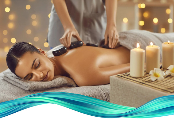 Hot stone massage